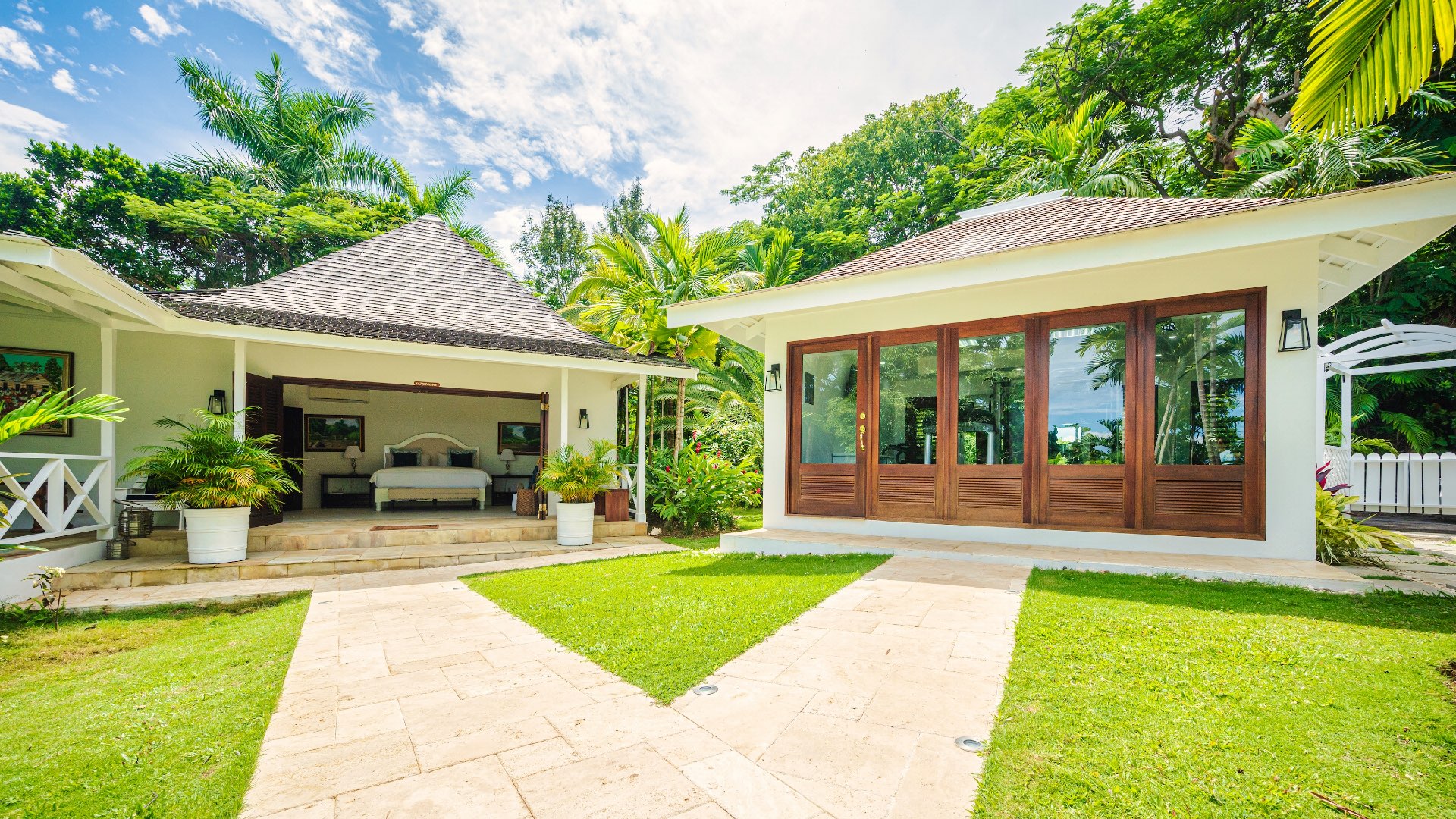 Coconut Cottage Suite Entrance
