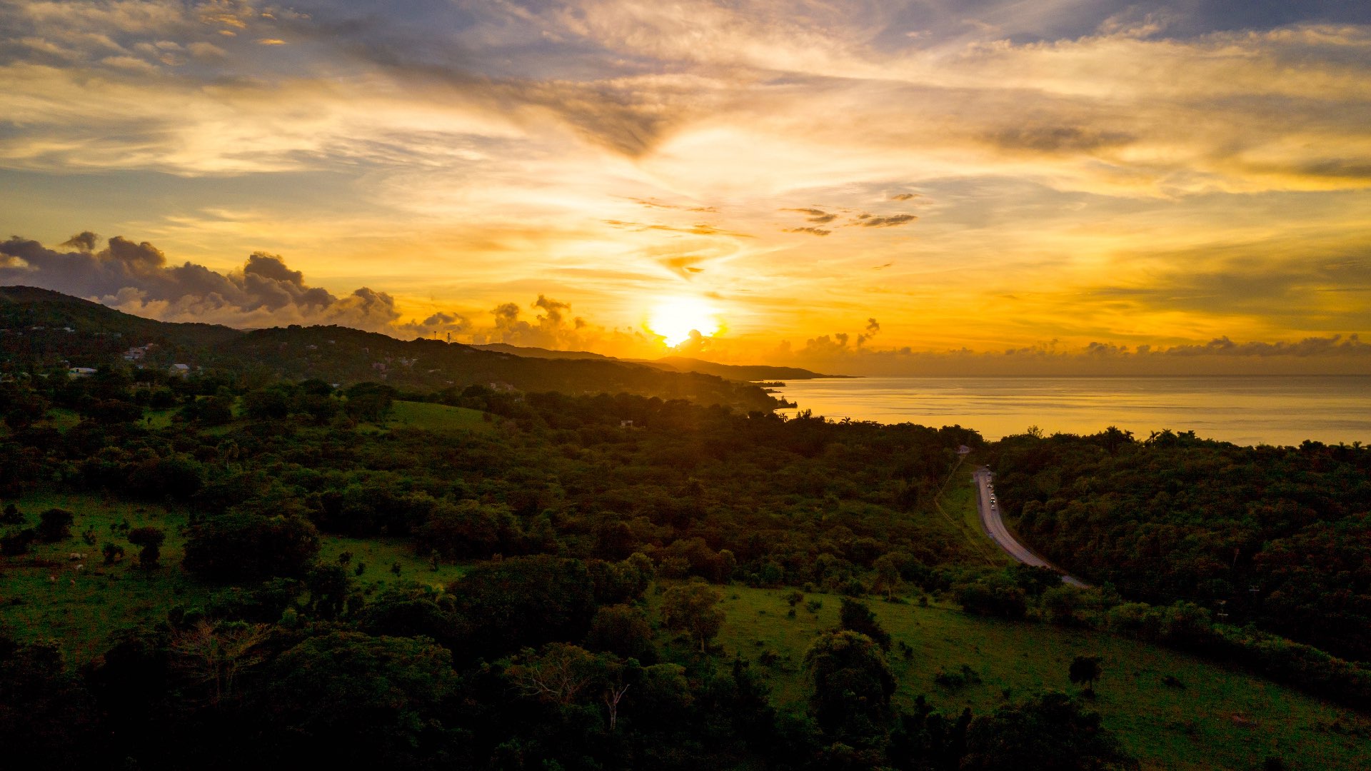 Sunset at Montego Bay, Jamaica