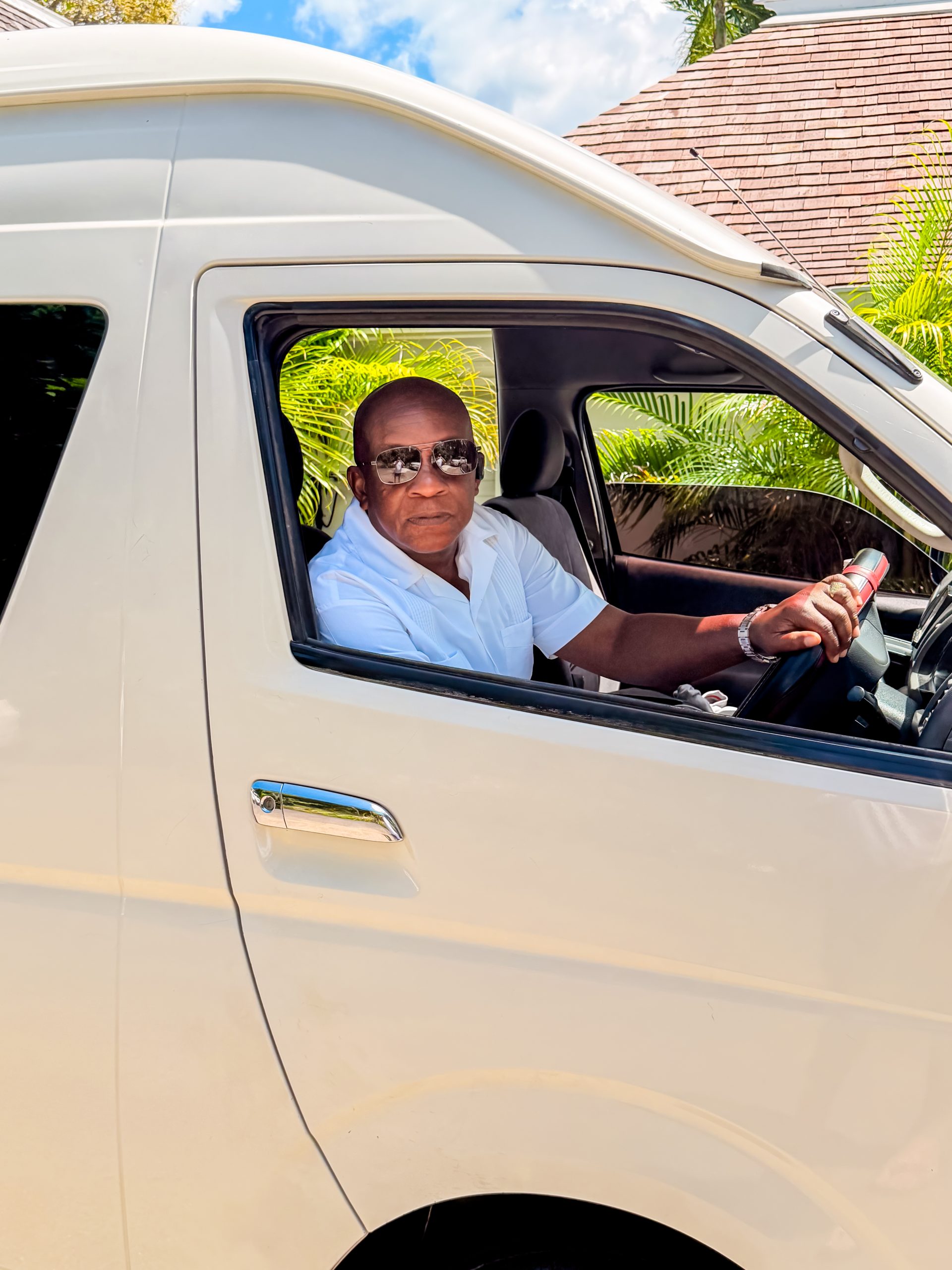 private driver, complimentary with stays at Coconut Cottage, Montego Bay, Jamaica