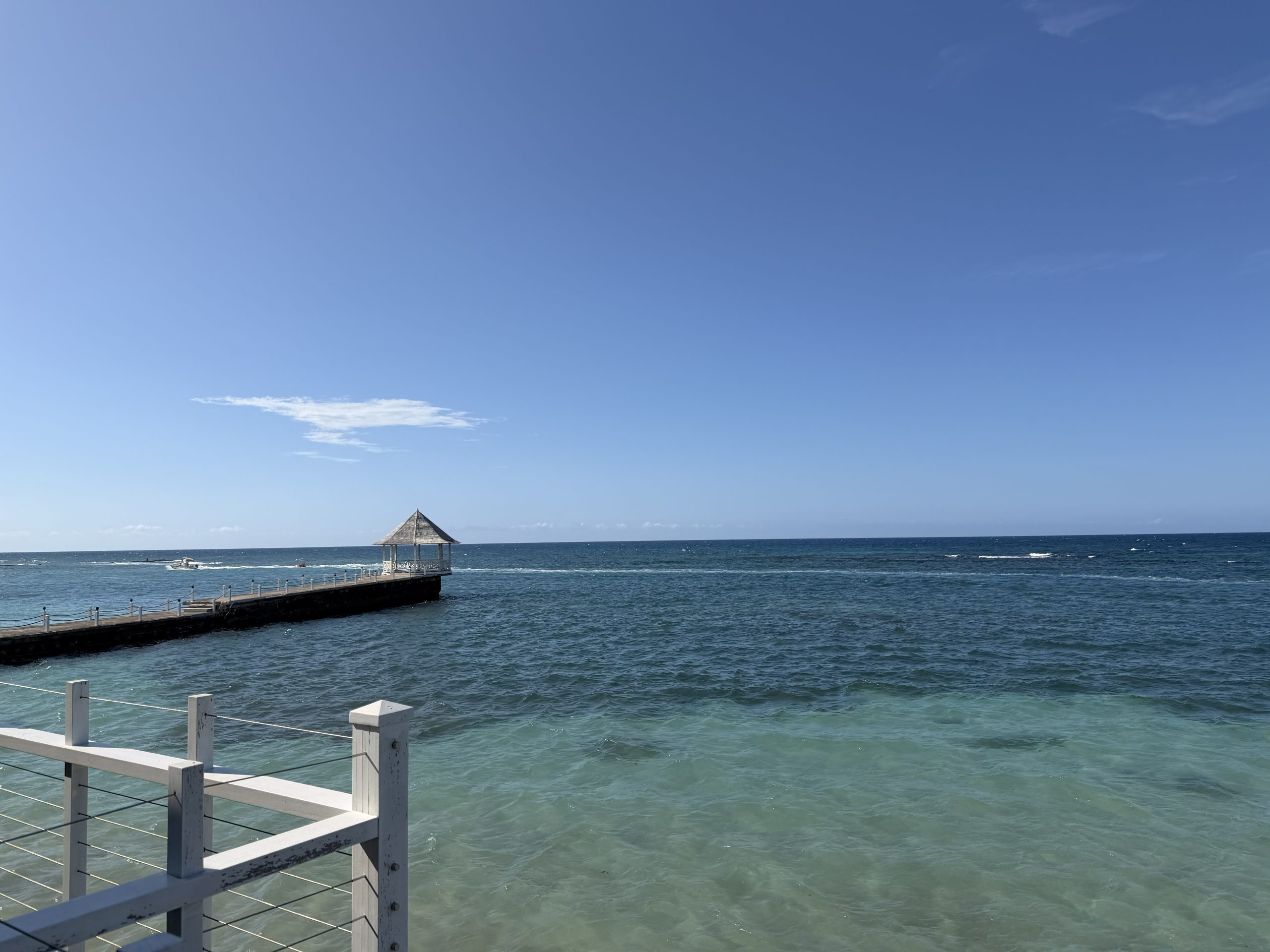 Jamaica’s clear Caribbean waters, Montego Bay. Snorkelling in Montego Bay